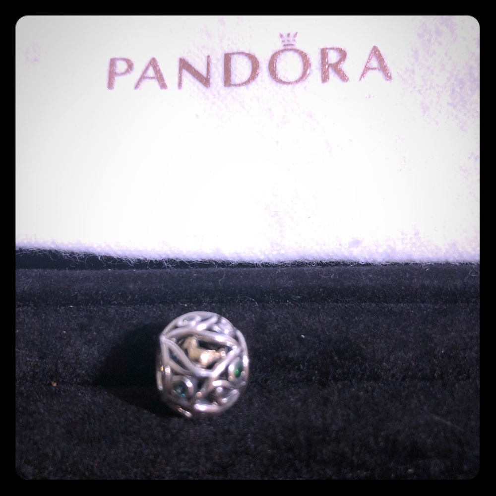Authentic PANDORA Birds of a Feather Charm